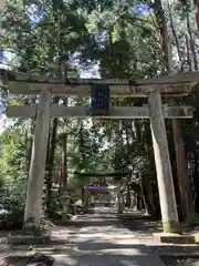 融神社の鳥居