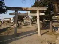 八幡社(方領八幡社)の鳥居