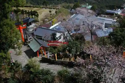 熊野那智大社の景色