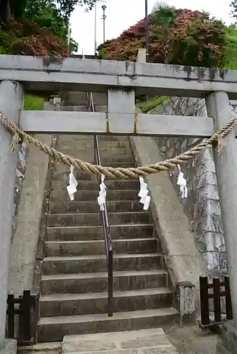 武州柿生琴平神社の鳥居