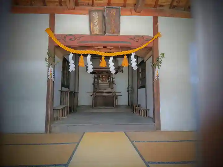 稲荷社(赤坂町)の本殿・本堂