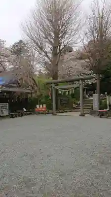葛原岡神社の鳥居