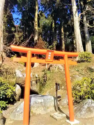 脊振神社の鳥居