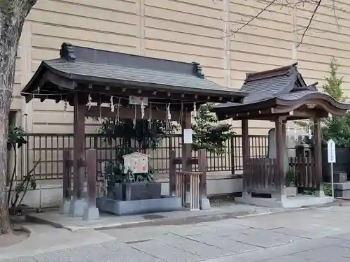 氷川鍬神社の手水