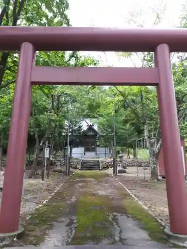 輪厚神社の鳥居