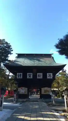 竹駒神社の山門