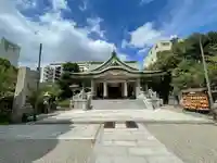 難波八阪神社の本殿・本堂