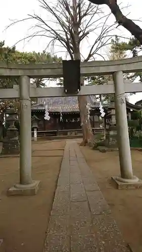 茂侶神社の鳥居