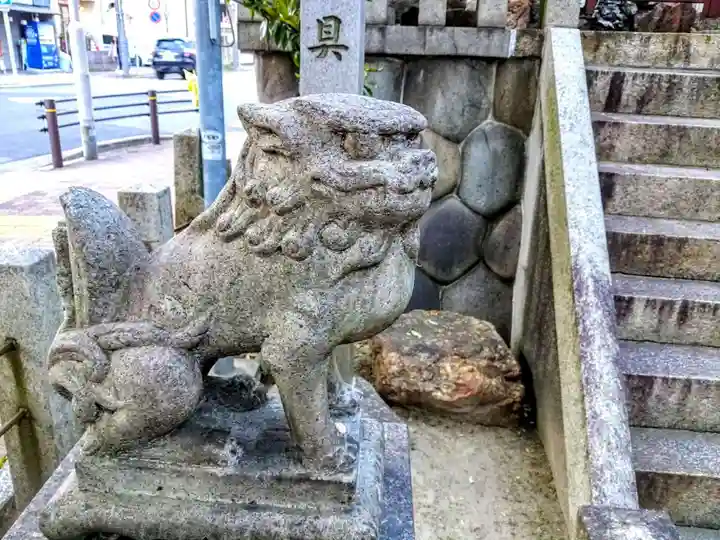 須佐之男社の狛犬