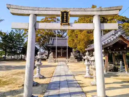 市杵嶋社の鳥居