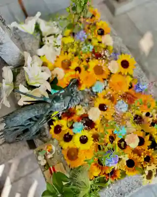 札幌諏訪神社の手水舎