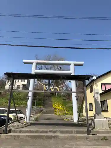 様似住吉神社の鳥居