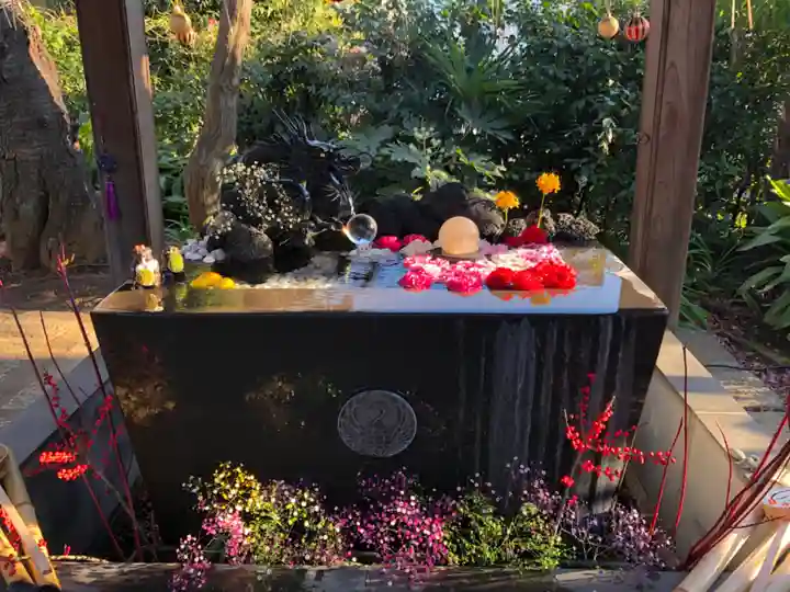 法輪寺の手水舎