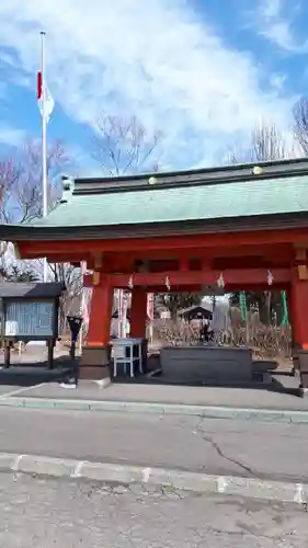 樽前山神社の手水舎