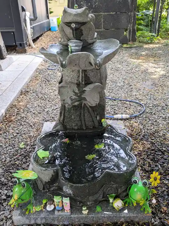 札幌諏訪神社の手水舎