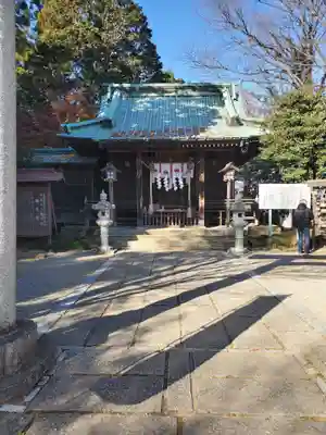 新田神社の本殿・本堂