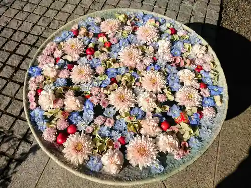 行田八幡神社の手水