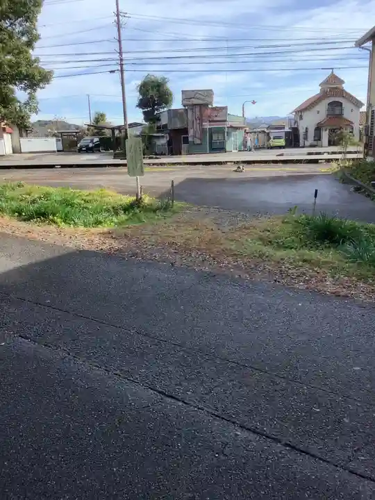 諸大明神社の周辺