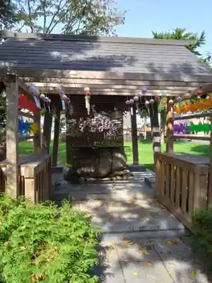 当別神社の手水舎