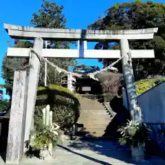 賀久留神社の鳥居