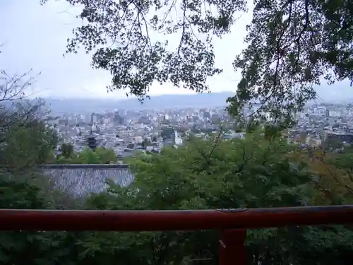 京都霊山護國神社の景色