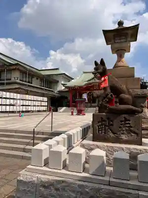 東京羽田 穴守稲荷神社の狛犬