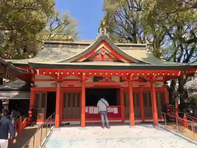 荒田八幡宮の本殿・本堂
