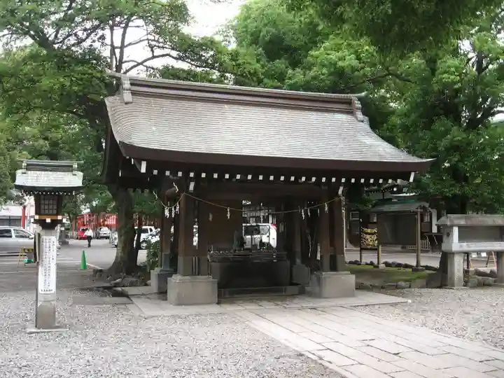 真清田神社の手水舎