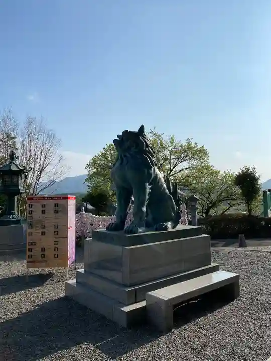 常陸国出雲大社の狛犬