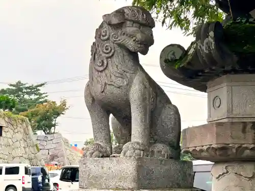 櫻山神社の狛犬