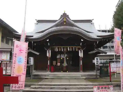 磐井神社の本殿