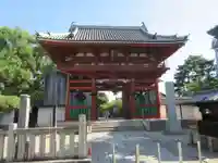 葛井寺の山門・神門