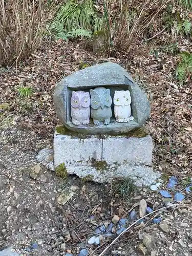 鷲子山上神社の狛犬