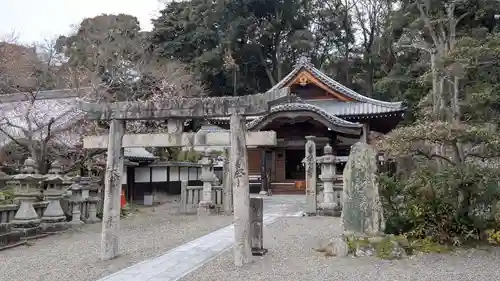 繁多寺の鳥居