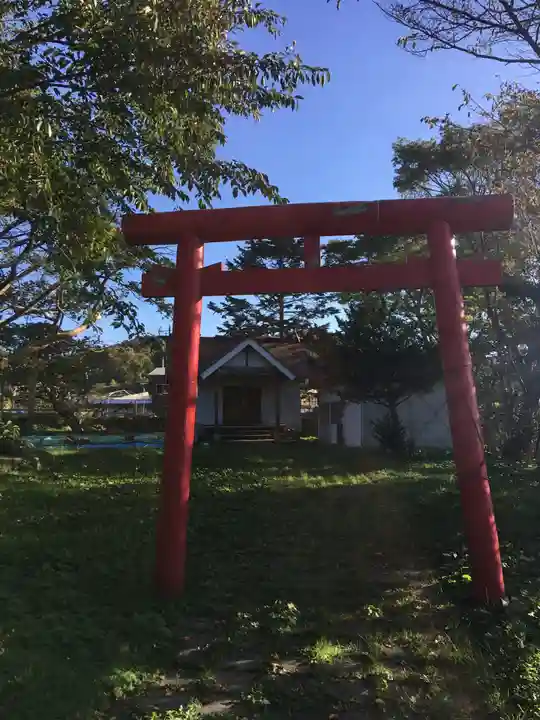 豊浦神社の鳥居