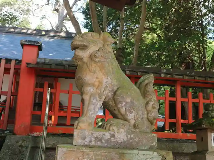 手向山八幡宮の狛犬