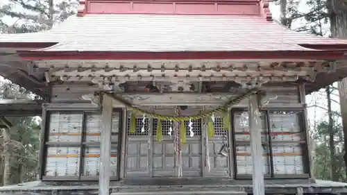 青麻神社の本殿