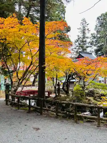横山不動尊の庭園
