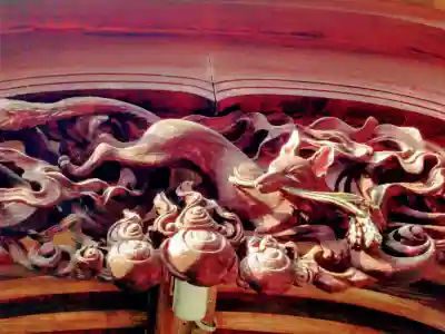 白笹稲荷神社の芸術