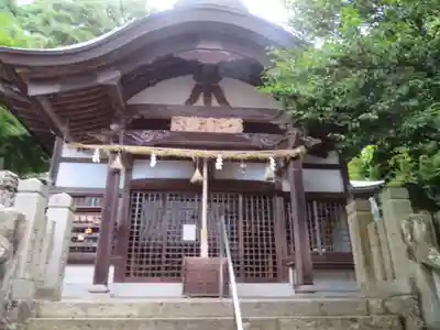 粒坐天照神社の本殿・本堂