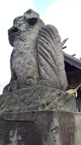 奈井江神社の狛犬