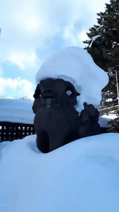 札幌護國神社の狛犬