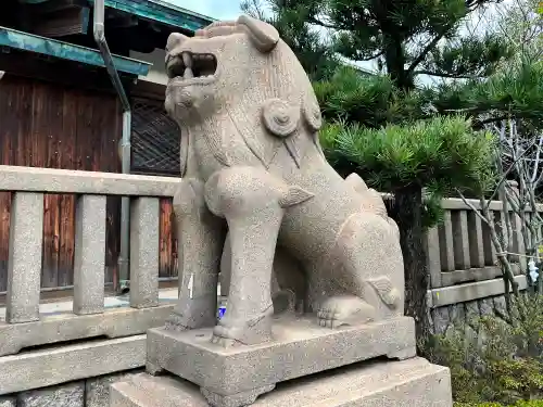 彦島八幡宮の狛犬