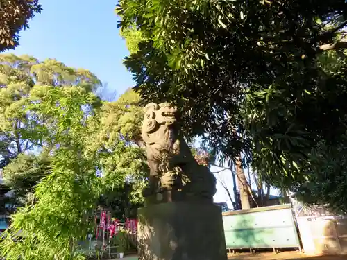 太子堂八幡神社の狛犬