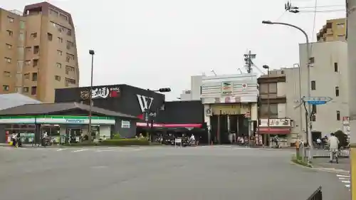八坂神社御供社（又旅社）の周辺