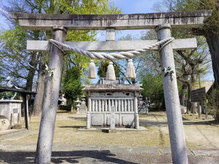 八劔社(島宮)の鳥居