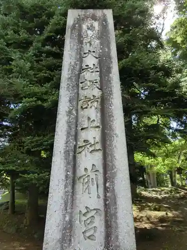 諏訪大社上社前宮のその他建物