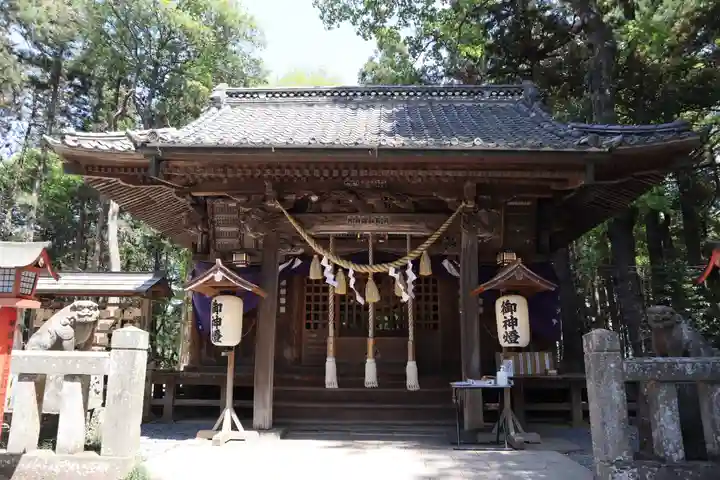 間々田八幡宮の本殿・本堂