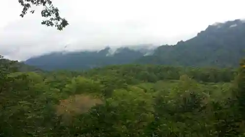 戸隠神社九頭龍社の景色