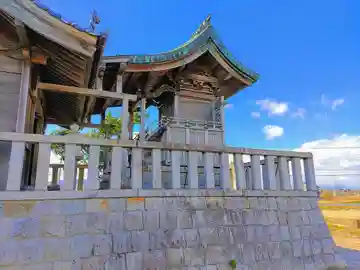 八幡社(立石)の本殿・本堂